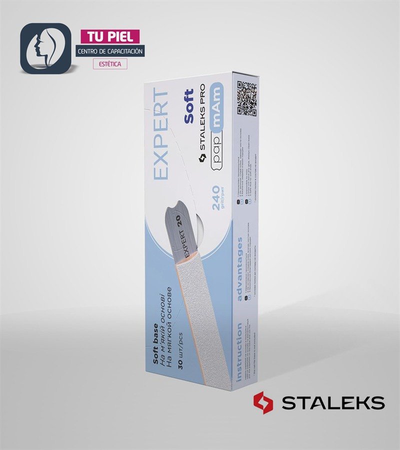 LIMA DESCARTABLE PAPMAM SOFT FOAM | EXPERT 20 | 240 GRIT | 25U | DFCE2024025W