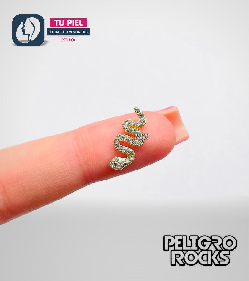 MINI SERPIENTE GOLD 14mm