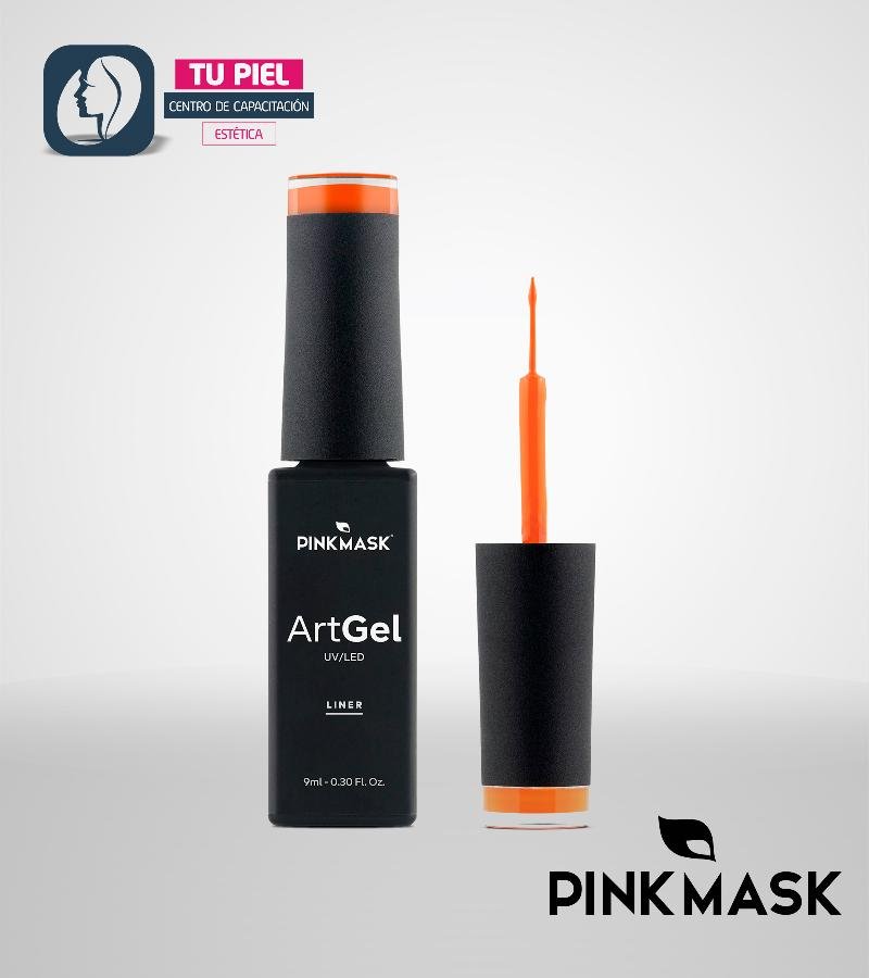 NAIL ART GEL ORANGE COD1304