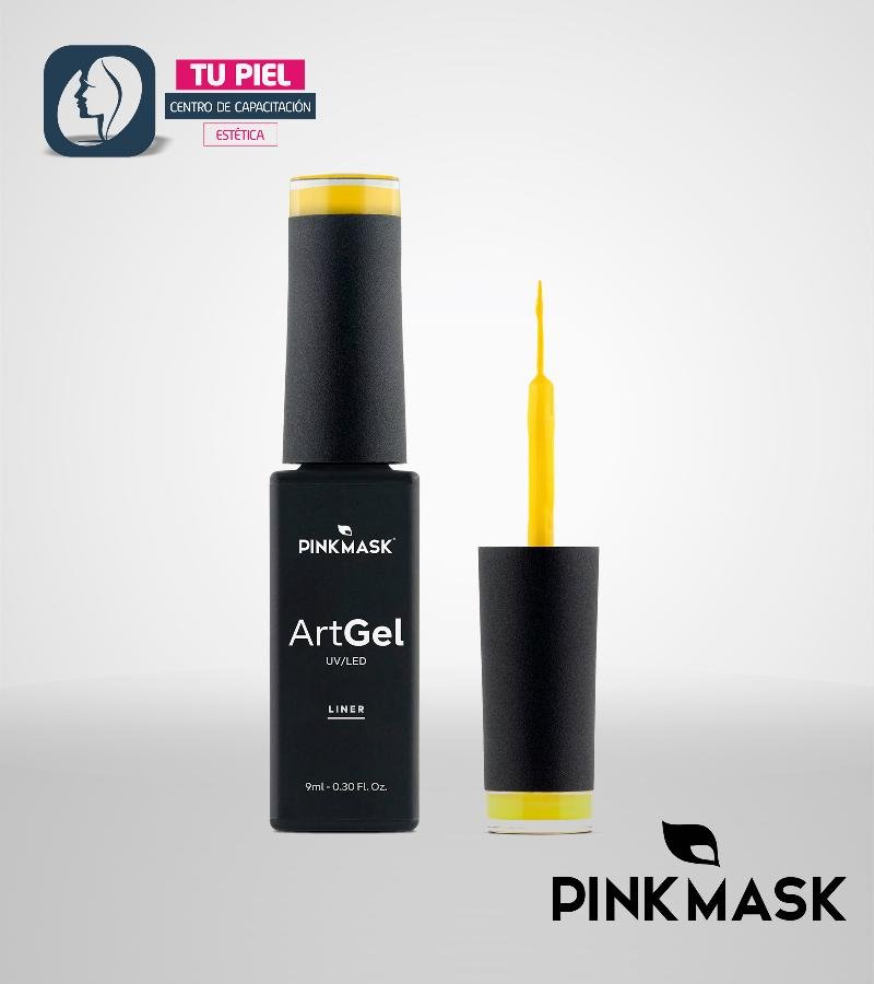 NAIL ART GEL YELLOW COD1309