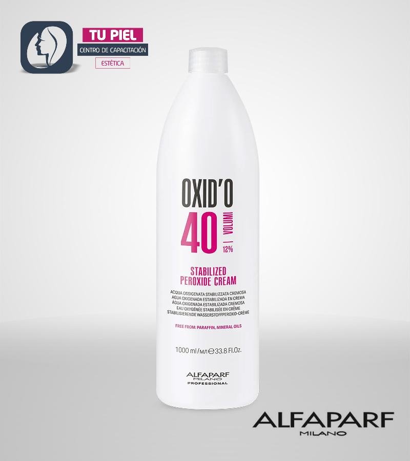OXIDO 40 VOL | Agua oxigenada cremosa estabilizada 40vol x1ltr
