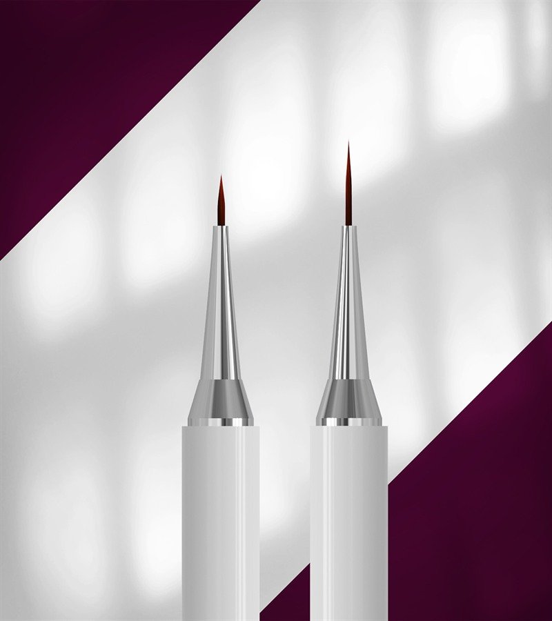 PINCEL DOBLE PUNTA EXCLUSIVE 01/11 | LINER 7MM + LINER 12MM | NBX0111