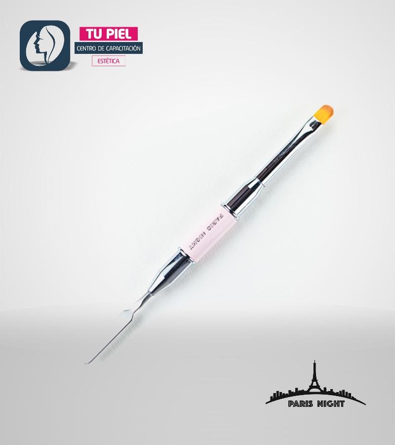 PINCEL LENGUA DE GATO CON ESPATULA PN20954