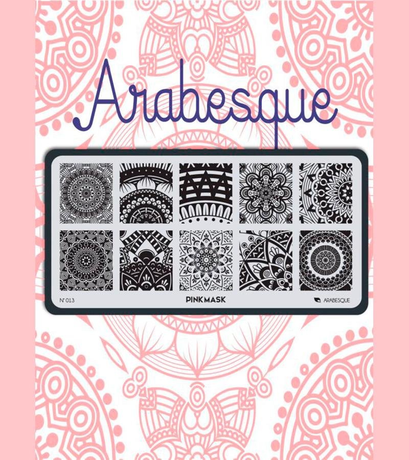 Placa de Stamping Arabesque N13