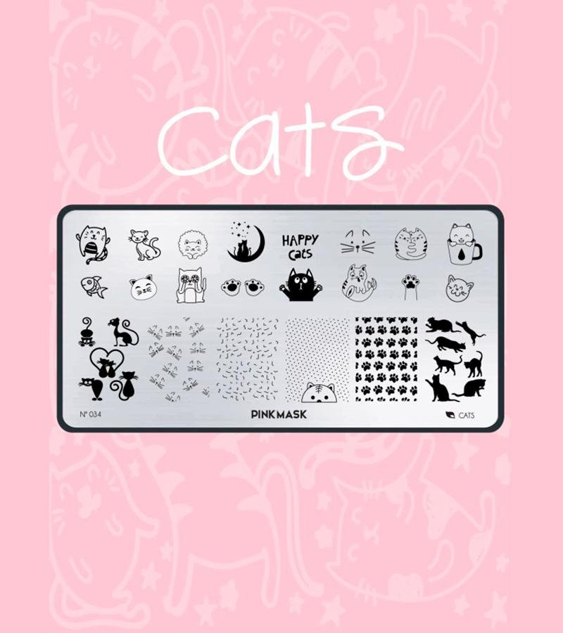 Placa de Stamping Cats N34