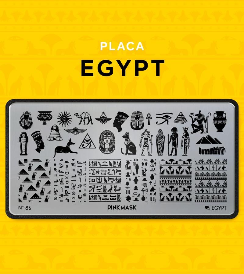 PLACA DE STAMPING EGYPT N86