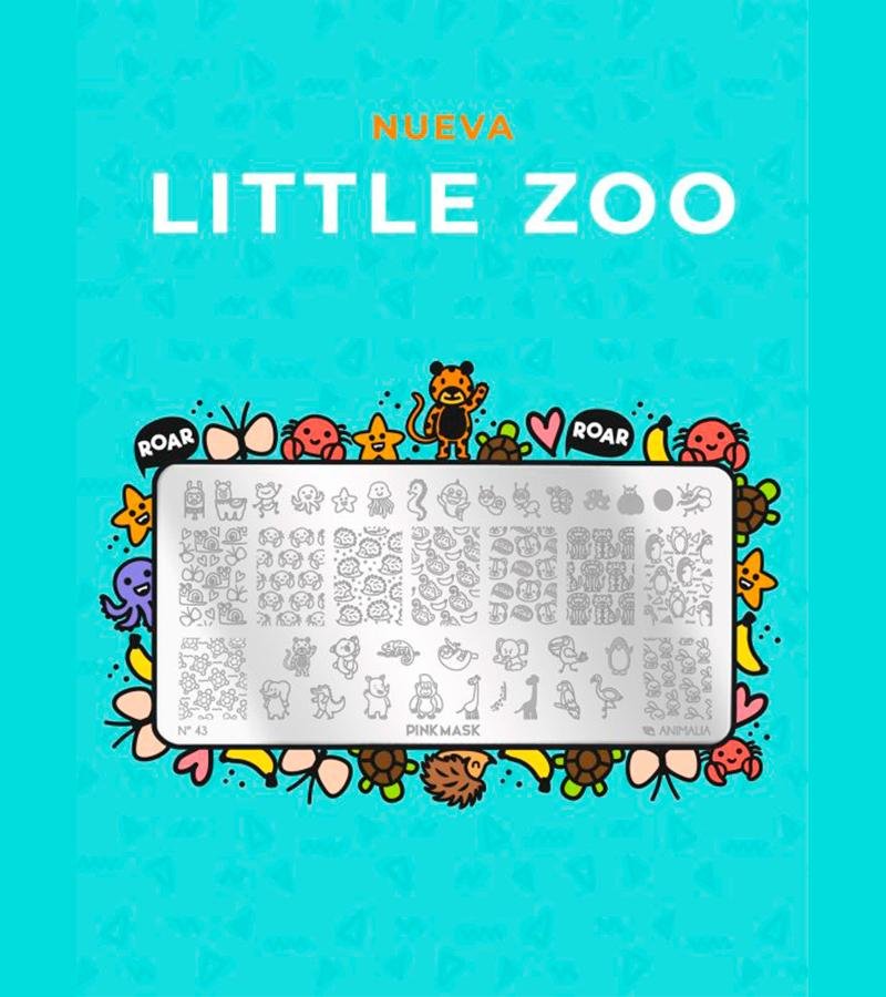 Placa de Stamping Little Zoo N43