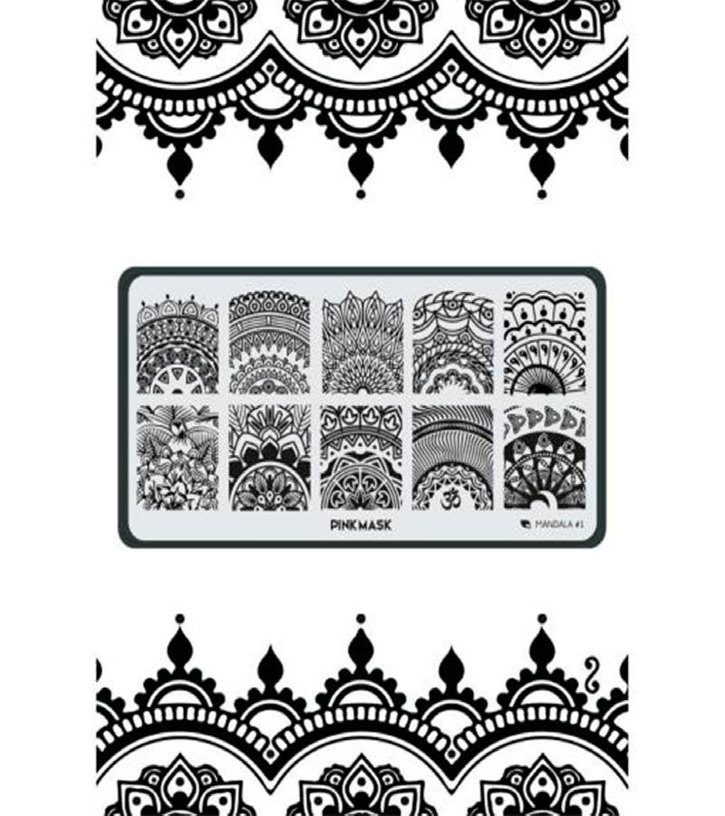 Placa de Stamping Mandala N14