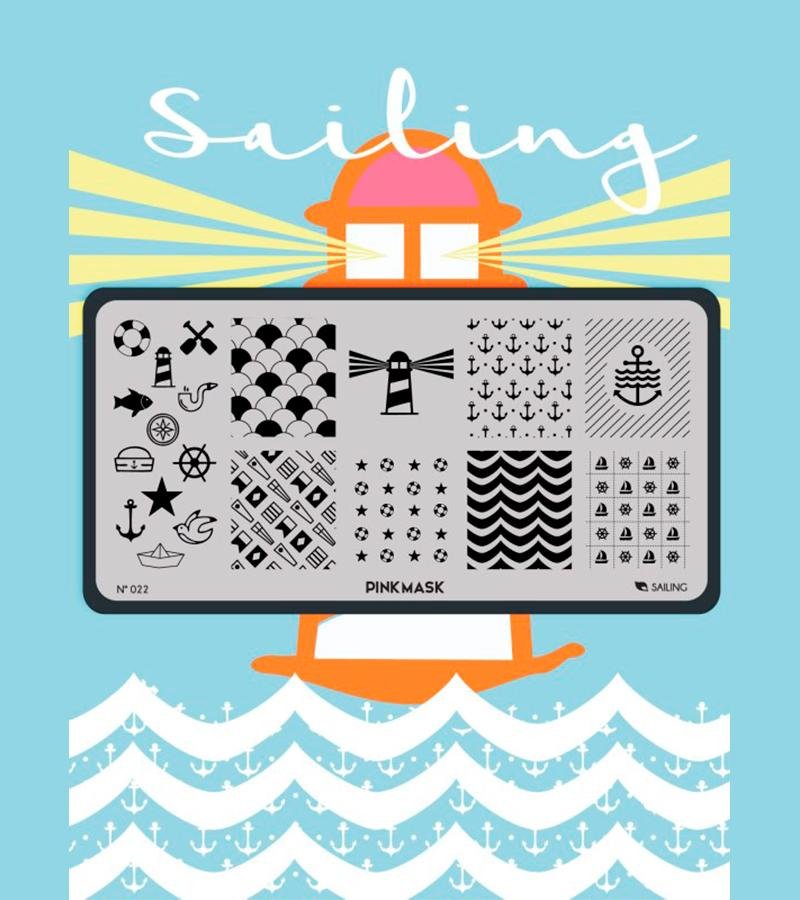 Placa de Stamping Sailing N22