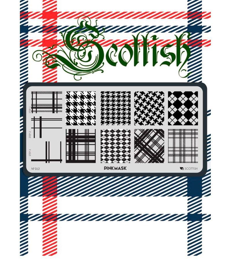 Placa de Stamping Scotish N12