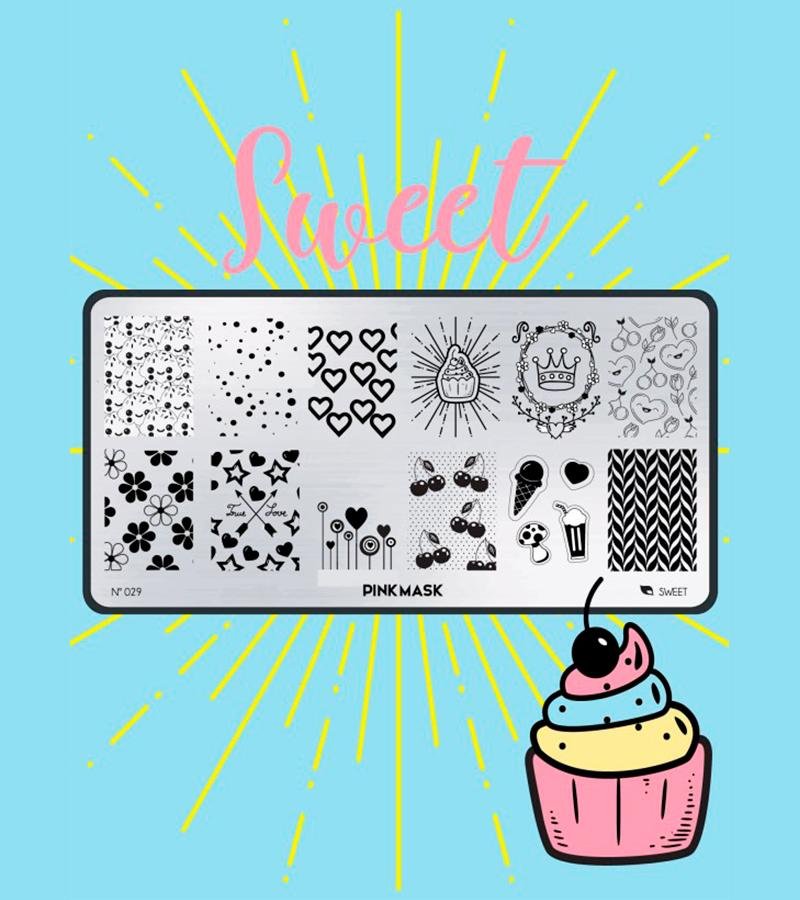 Placa de Stamping Sweet N29