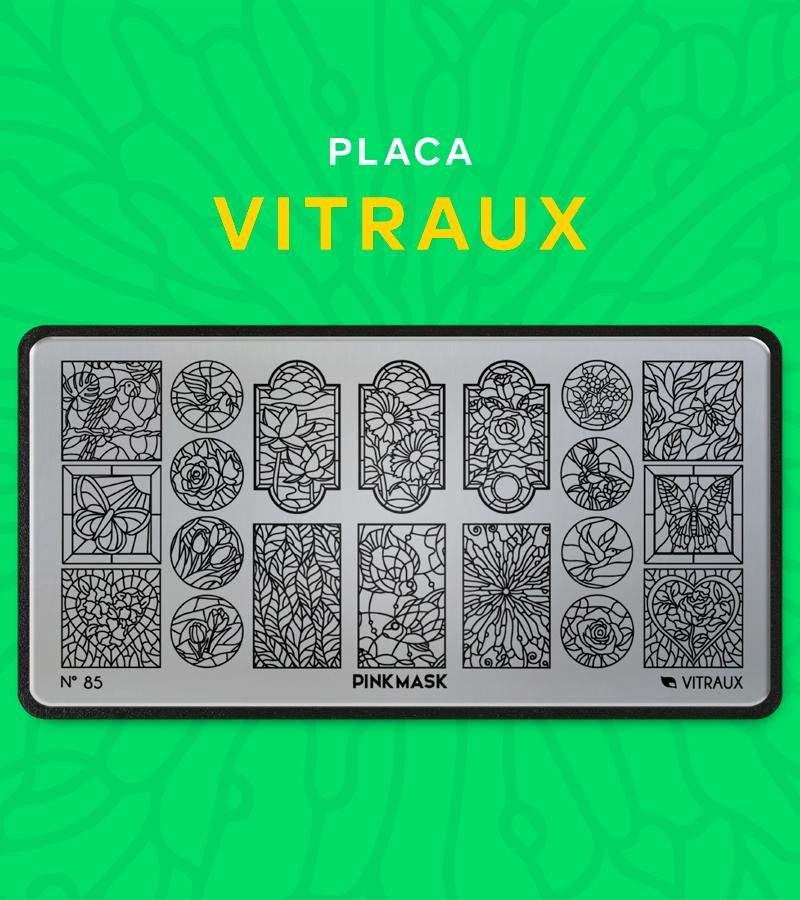 PLACA DE STAMPING VITRAUX N85
