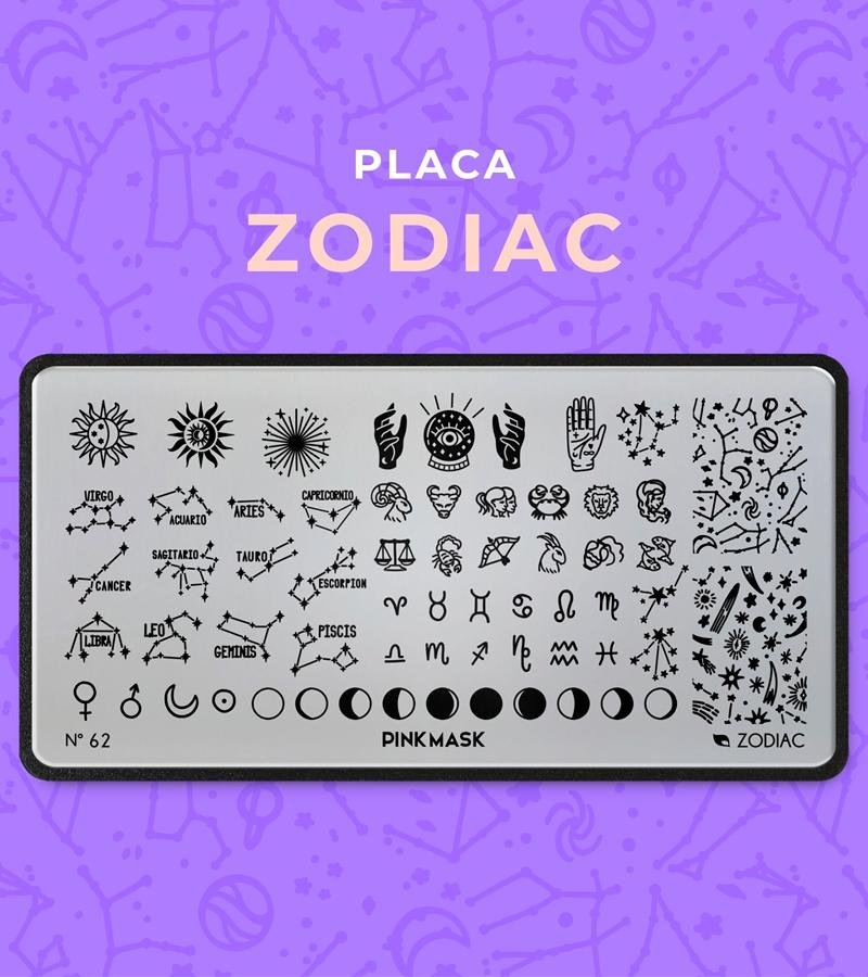 PLACA DE STAMPING ZODIAC N62
