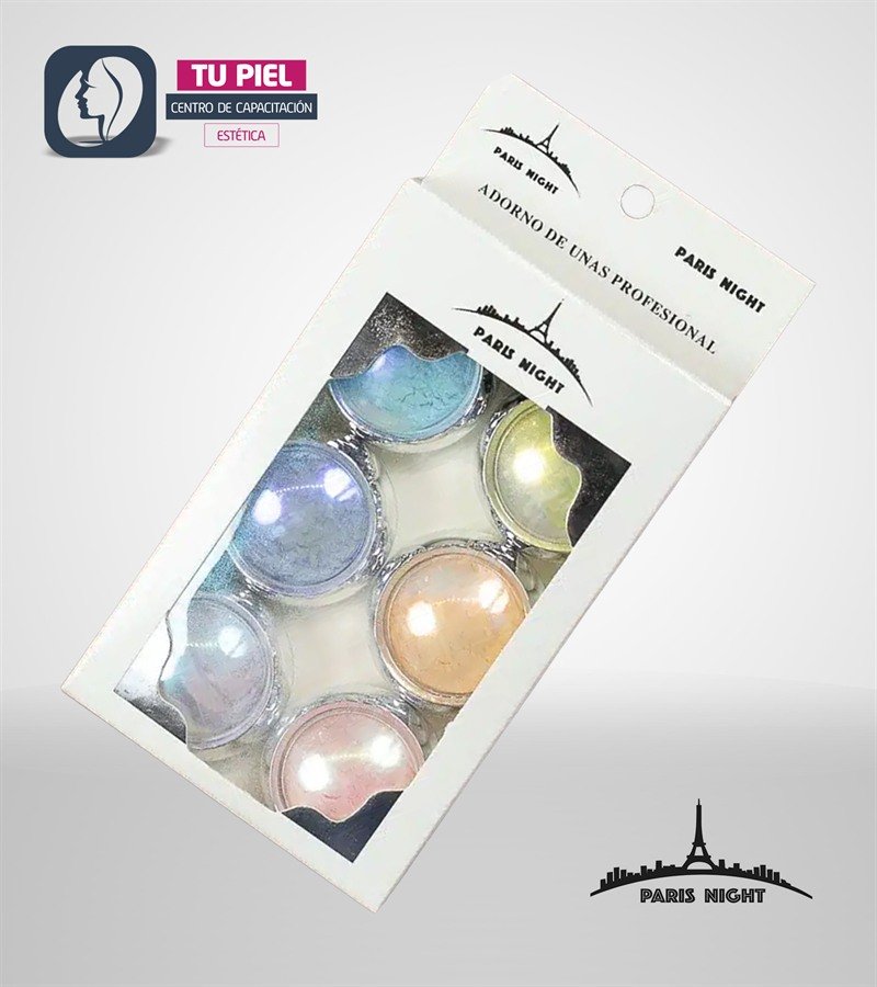 POLVO AURORA | SET X6 TONOS | CON APLICADOR | PN22300