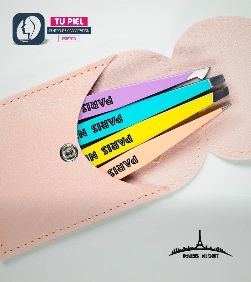 SET DE 5 PINZAS DE CEJAS PN40500