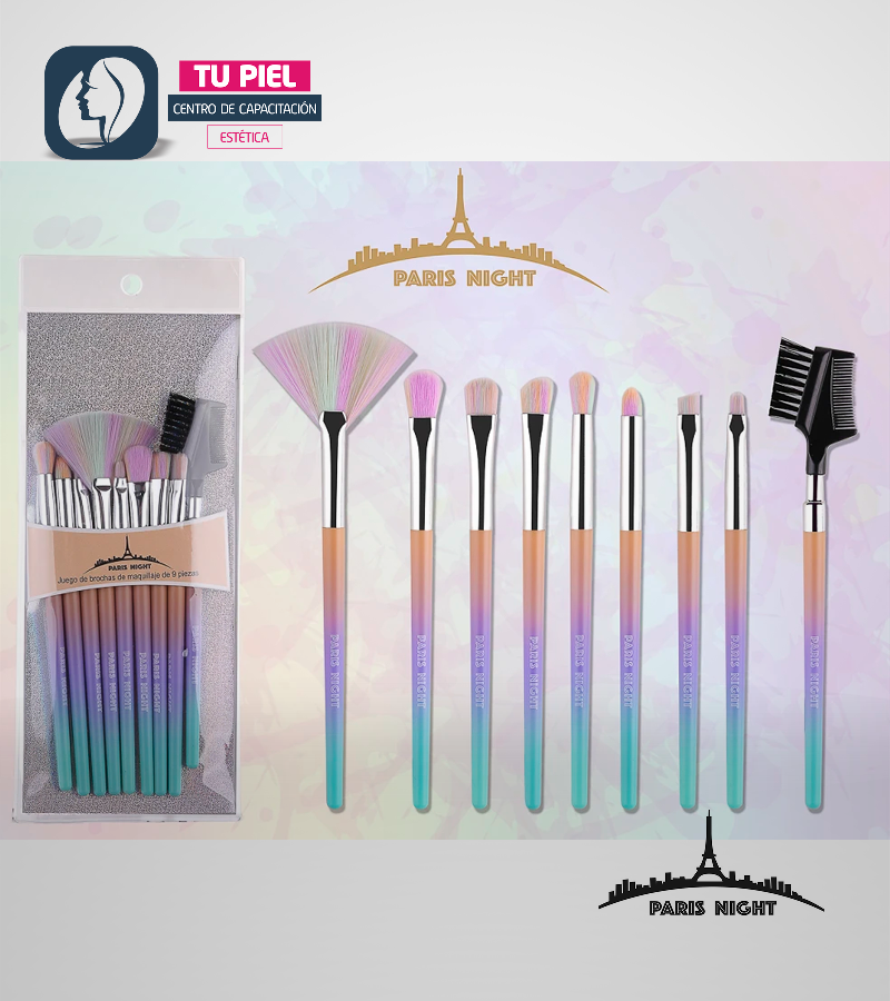 SET DE BROCHAS 9 PIEZAS PN40672