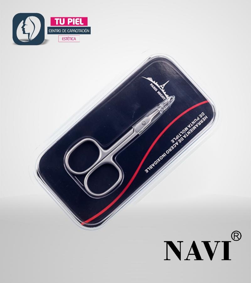 TIJERA CORTA CUTÍCULA NAVI CURVA 20050