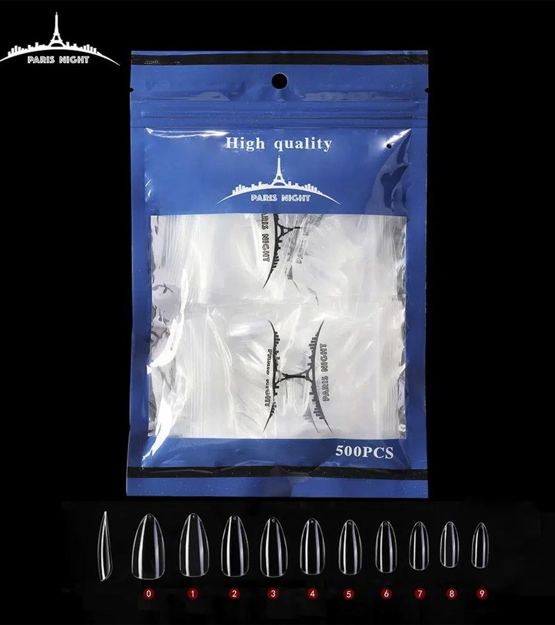 TIPS SOFT GEL ALMENDRA SURTIDO x500 EN BOLSA